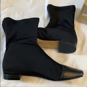 ALL BLACK COCO BOOTIES.  NEW